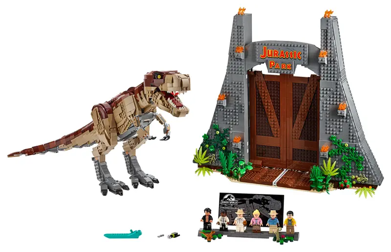 LEGO® Jurassic Park: T. rex chaos